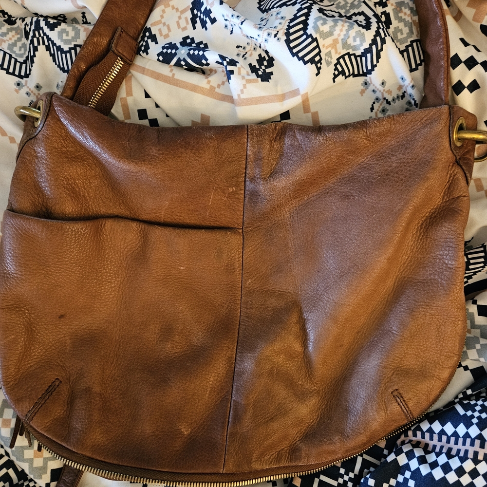 Hobo Womens Brown Leather Crossbody Bag - Picture 7 of 11